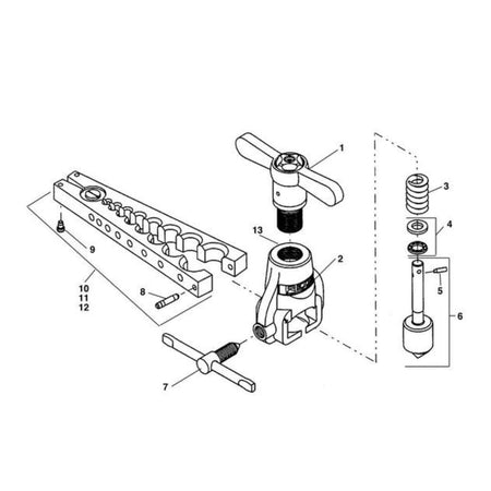 Abocinador Manual 458R de 45G, Ridgid - Tienda Henca