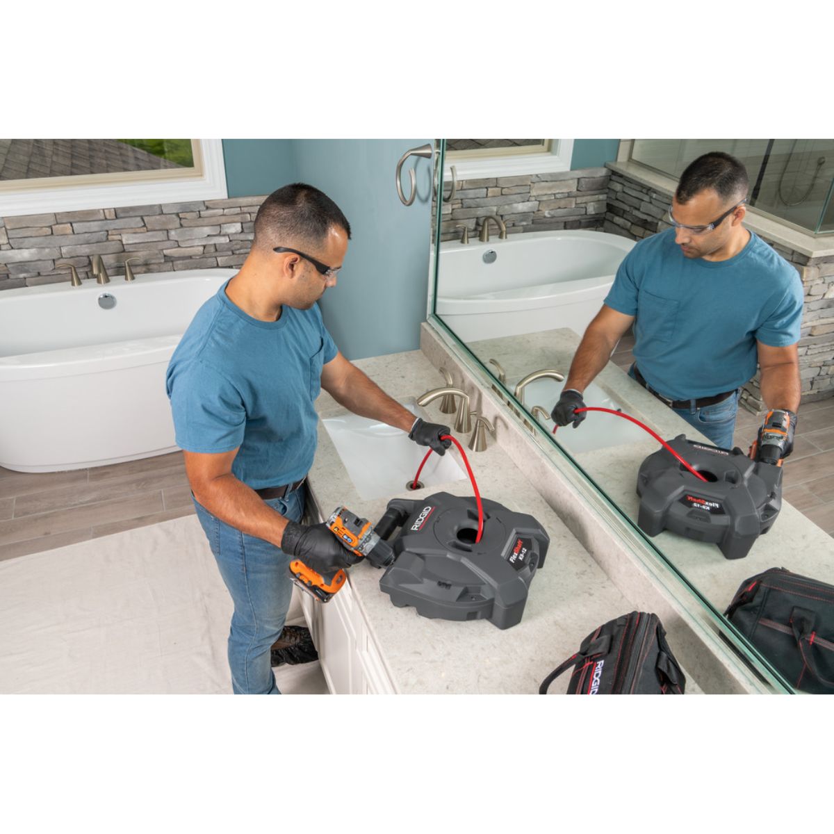 Destapadora con Cable K9 - 12 FlexShaft RIDGID | 1/4" x 30FT - Tienda Henca