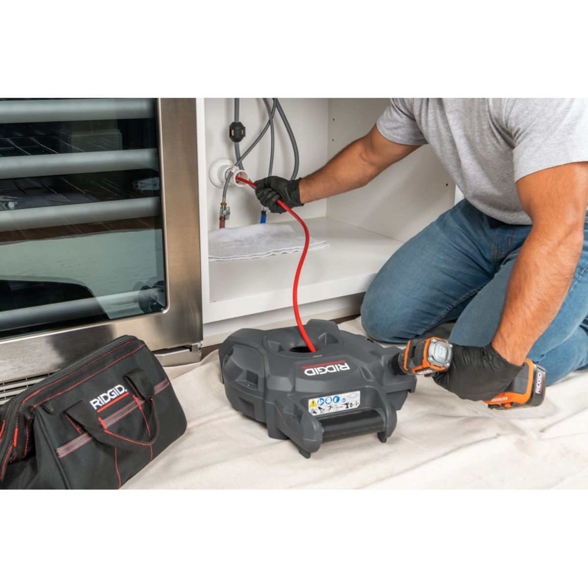 Destapadora con Cable K9 - 12 FlexShaft RIDGID | 1/4" x 30FT - Tienda Henca