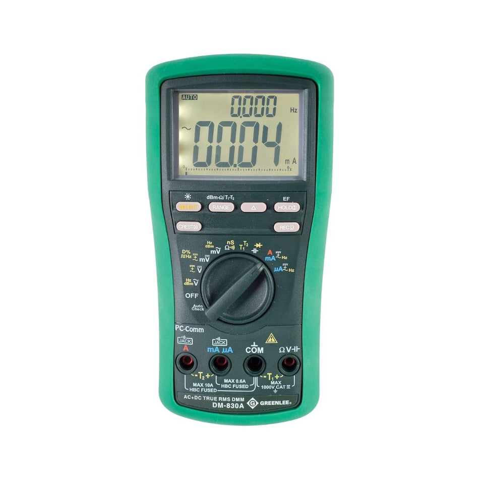 Multímetro Digital de 600 Voltios y 600 Amperes, Greenlee - Tienda Henca